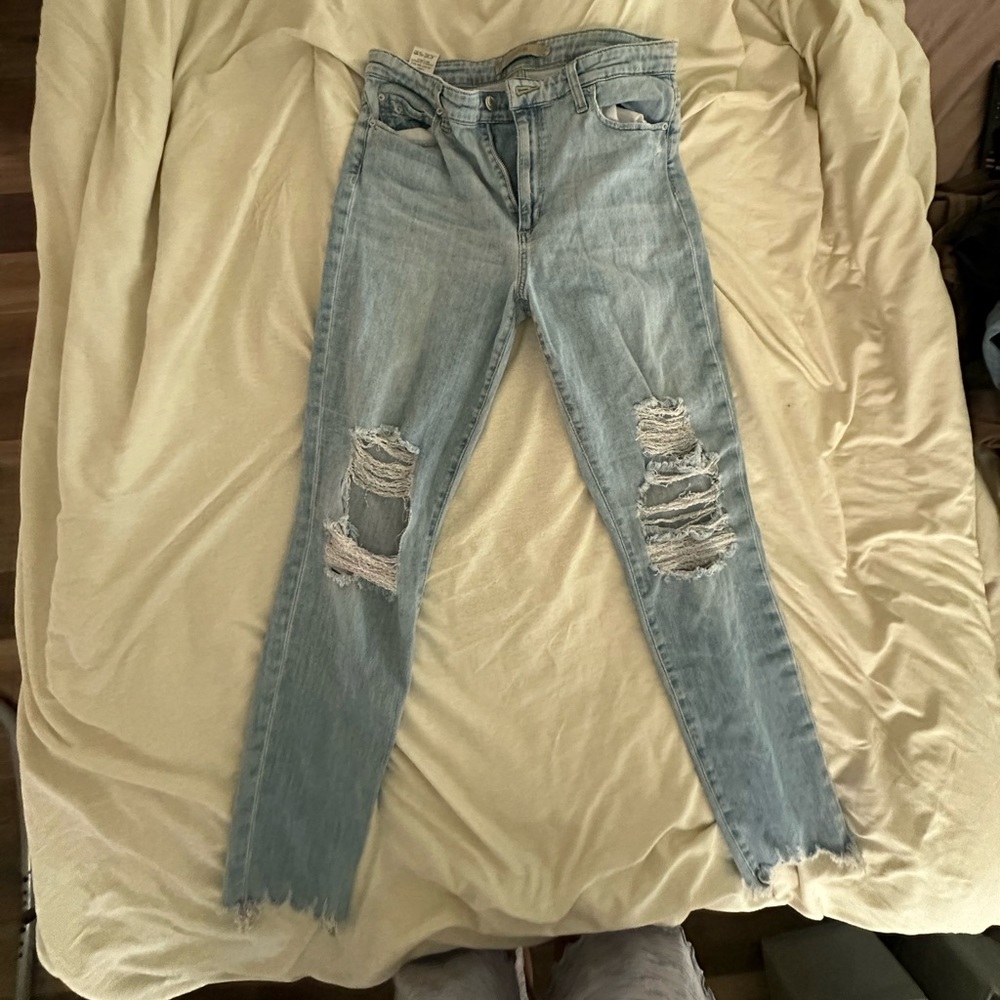 Joes jeans  Light ankle Blue Distressed Skinny Jeans